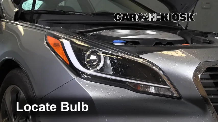 2018 Hyundai Sonata Hybrid Limited 2.0L 4 Cyl. Lights Turn Signal - Front (replace bulb)
